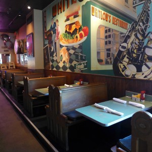 Whitlows Pews and Mural