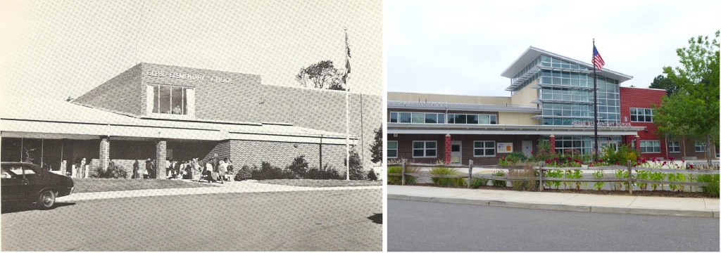 Glebe Elementary School  1975 and 2014