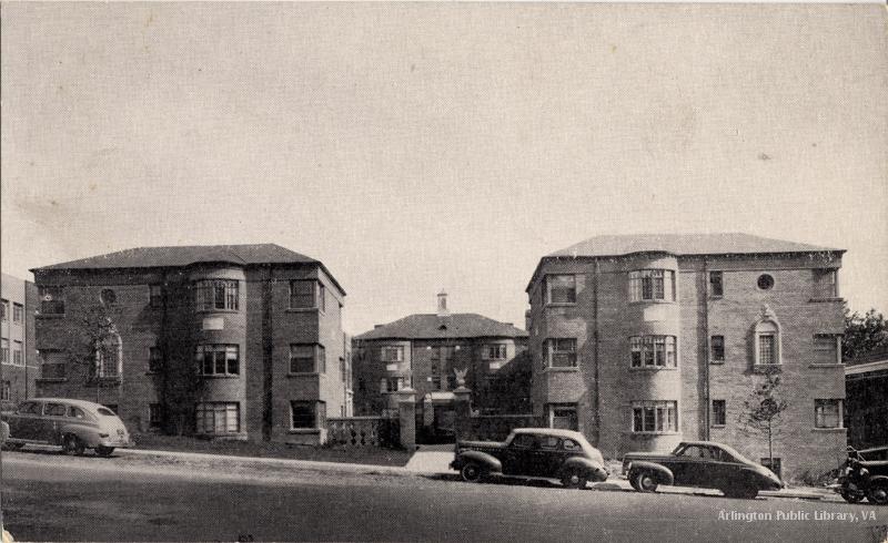 Wakefield Manor Apartments, Arlington, 1930s, courtesy Arlington County Public Library